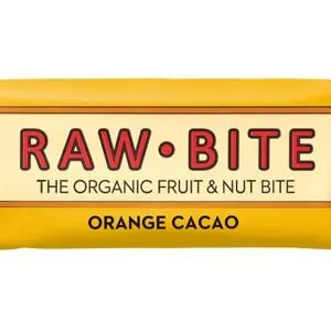Rawbite Frukt- & Nötbar Apelsin & Kakao 50 g