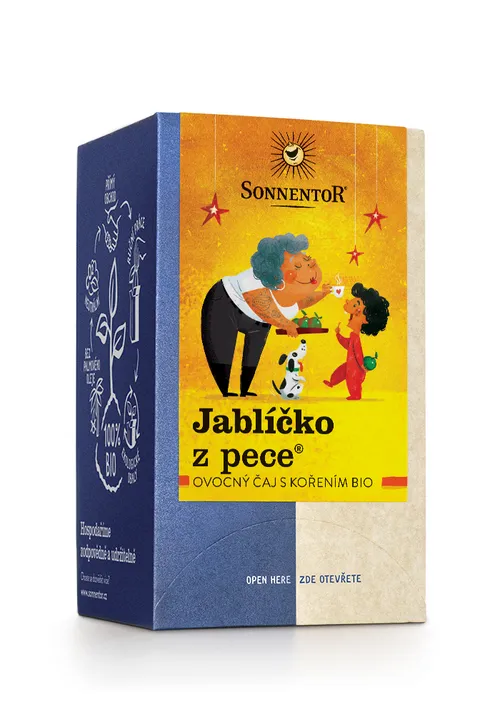 Sonnentor - Jablíčko z pece® bio 45 g, porc. dvoukomorový