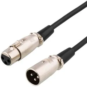 hbb XLR 1 meter Svart