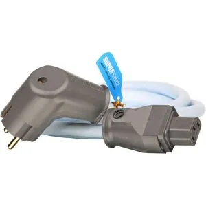 Supra LoRad Kabel 2.5CS-EU Vinklad 1.5 meter Isblå