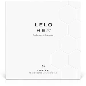 Sedusia LELO Hex Condoms Original 36 Pack