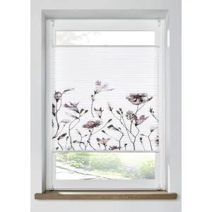 bonprix Plissee mit Blumenmuster rosa 2 (H/B: 130/50 cm)/9 (H/B: 130/120 cm)/1 (H/B: 130/40 cm)/3 (H/B: 130/60 cm)/4 (H/B: 130/70 cm)/5 (H/B: 130/80 cm)/6 (H/B: 130/90 cm)/7 (H/B: 130/100 cm)/8 (H/B: 130/110 cm)/10 (H/B: 210/80 cm)