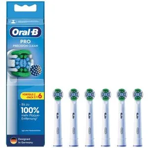 Oral-B Pro Precision Clean 6er Ersatz-Zahnbürsten / Aufsteckbürsten