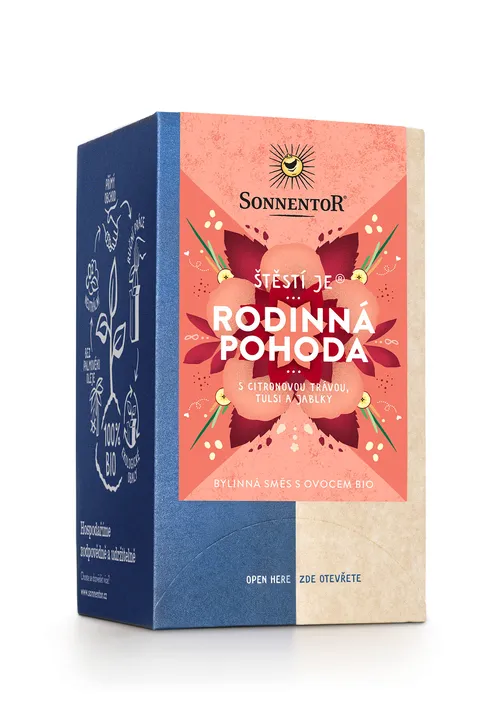 Sonnentor - Štěstí je® rodinná pohoda bio 27 g porc. dvoukomorový