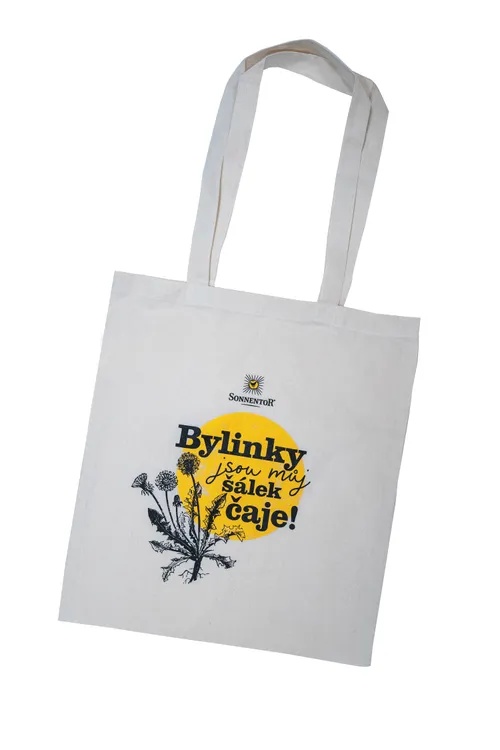 Sonnentor taška z biobavlny Bylinky