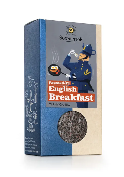 Sonnentor - Povzbudivý English Breakfast, černý čaj bio, 70 g syp.