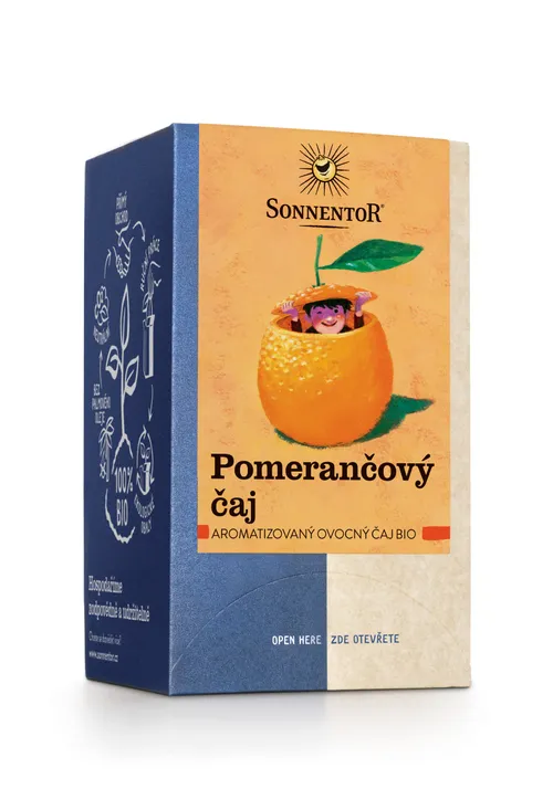 Sonnentor - Pomerančový čaj bio 32,4 g, porc. dvoukomorový