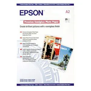 Epson Papel Foto Premium 251g A2 25 Folhas Semi Glossy