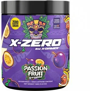 X-Gamer X-Zero Passion Fruit Storm - 100 Serveringar