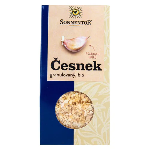 SONNENTOR Česnek granulovaný BIO 40 g