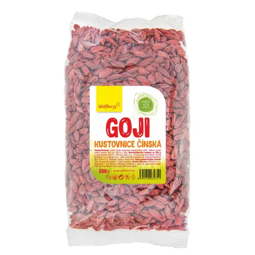 Wolfberry Goji kustovnice čínská sušené plody 500 g