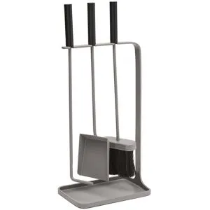 Philippi - Log Kaminbesteck, grau