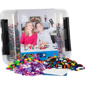 Plus-Plus - Storage Box Mix - 2400 Pcs (3406)