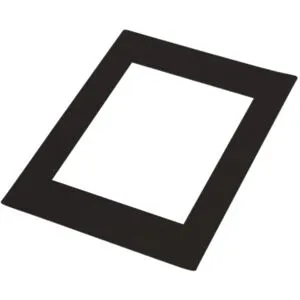 Focus Passepartout, Inläggsram - svart, 40x50/30x40
