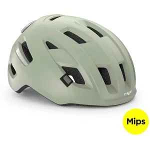 MET Cykelhjelme MET Helmet E-Mob Mips (MossGray/Matt, M (56-58 cm))
