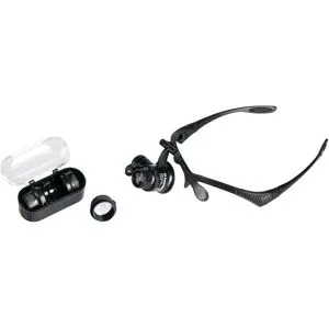 MODERNE HAUSFRAU LED-Lupenbrille "Monokel"