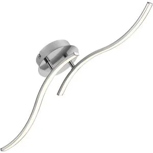 monzana® LED Deckenleuchte Ny bolge 2-flammig