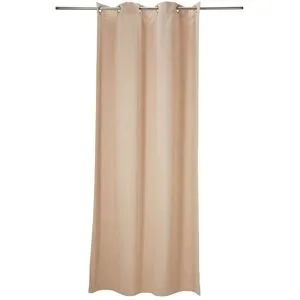 TOM TAILOR unisex Vorhang in Cord-Optik, beige, Gr. 140/245