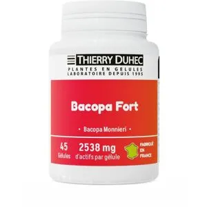 Thierry Duhec Bacopa Fort 2538 mg : Conditionnement - 2x 180 gélules