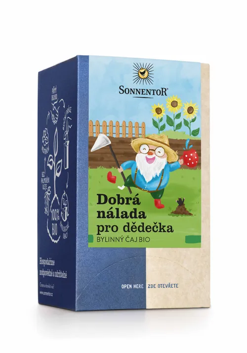 Sonnentor - Dobrá nálada pro dědečka bio 27 g porc. dvoukomorový