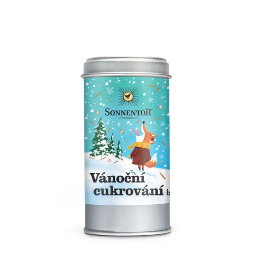 Sonnentor - Vánoční cukrování bio 70 g, dózička