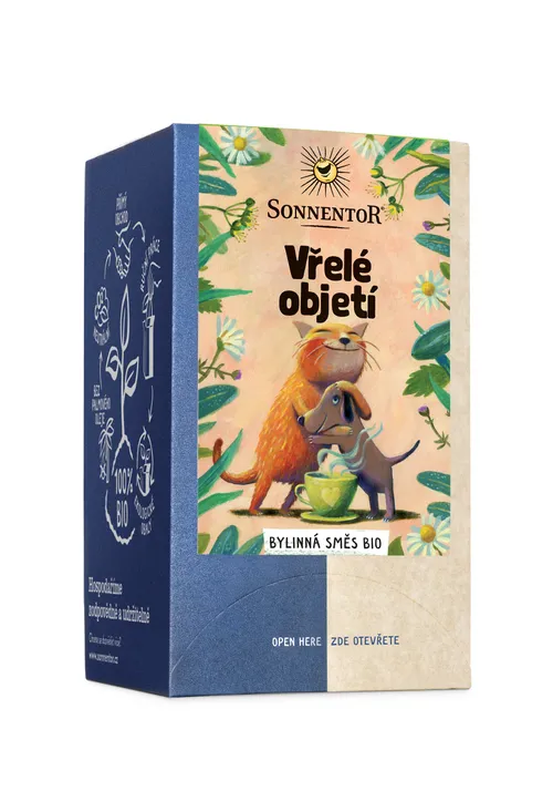 Sonnentor - Vřelé objetí bio 27 g, porc. dvoukomorový