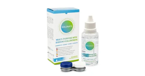 Solunate Multi-Purpose 50 ml mit Behälter - pflegemittel für kontaktlinsen