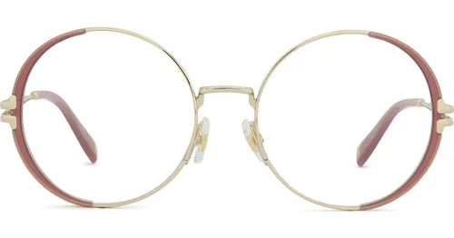 Marc Jacobs MJ 1093 EYR 18 55 - dioptrické brýle, kulaté, dámské, zlaté