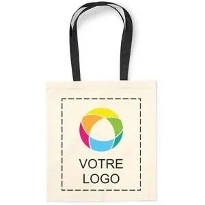 VistaPrint Sac fourre-tout en coton Westford Mill® avec anses contrastées