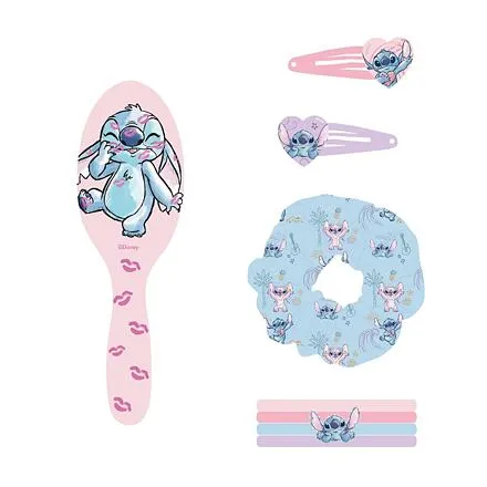 Cerdá Set doplnkov do vlasov Stitch 8ks