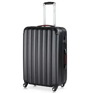 monzana® Hartschalenkoffer Baseline Schwarz XL ABS