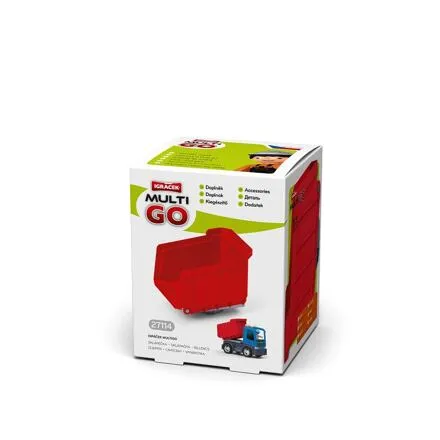 Efko IGRÁČIK MULTIGO - SKLÁPAČKA ČERVENÁ