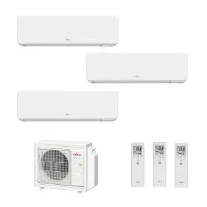 Fujitsu Trio Split KG WiFi 7+12+15 AOYG24KBTA3 ASYG07KGTF ASYG12KGTF ASYG14KGTF Klimageräte Weiß R-32 Klimageräte
