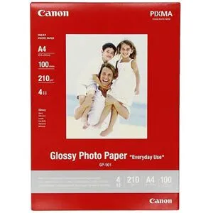 Canon A4 Glossy Photo Paper GP-501, 100 ark, 200g/m2