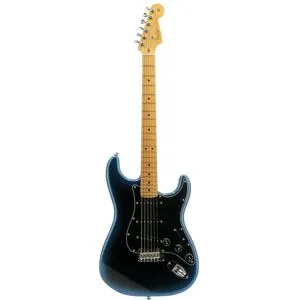 Fender American Professional II Stratocaster Dark Night MN guitare électrique avec étui