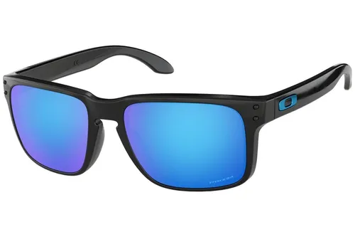 Oakley Holbrook OO9102-F5 PRIZM Sapphire, Černé, Materiál 0, Pánské sluneční brýle