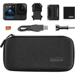 Gopro Hero12 Black Specialty Bundle, 64GB SanDisk MicroSD Card, actionkamera BLACK