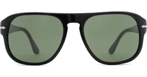 Persol Jean PO3310S 95/31 - rektangelt solbriller, unisex, sort