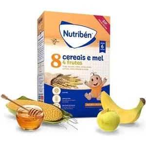 Nutriben Farinhas 8 Cereais Mel 4 Frut 250G,