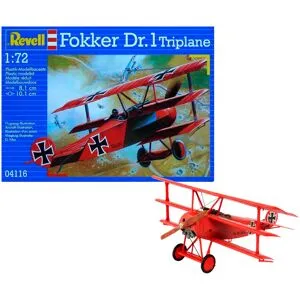 Revell Fokker Dr. 1 Triplane modelfly