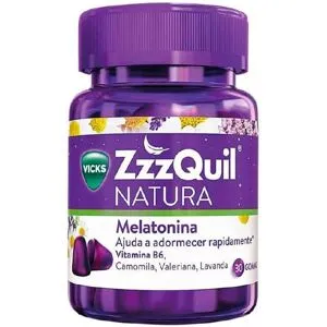 Vicks Zzzquil Natura Frutos do Bosque x 30 Gomas