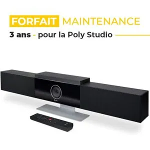 Plantronics Forfait maintenance de 3 ans pour Poly Studio Un service de maintenance professionnel exclusif à la Poly Studio.