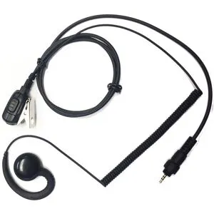 Jetfon Kit oreillette hygiénique pour Motorola CLP446 Kit mains-libres hygiénique pour talkies-walkies Motorola CLP446.