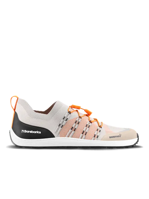 Barefoot tenisky Barebarics Voyager - Beige & White