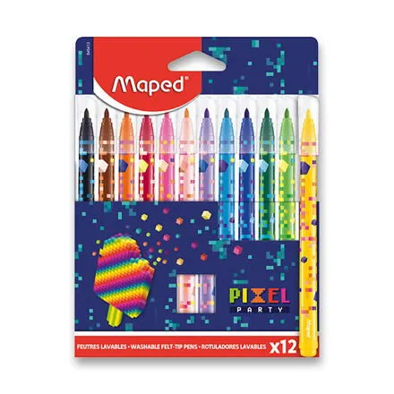 Maped Pixel Party Fixy MAPED 12 ks