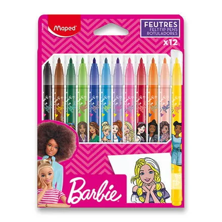 Maped Barbie Fixy 12 ks