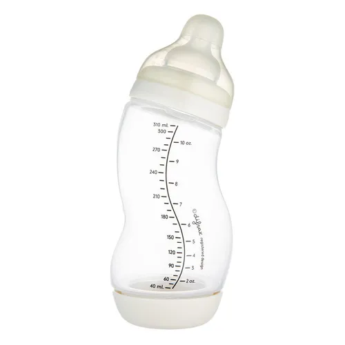 CANPOL BABIES Lahev kojenecká so širokým hrdlem antikoliková S-Shape 310ml