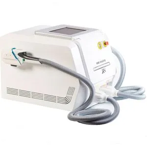 Máquina de depilación SHR System: Singela, indolora e com uma frequência de repetição de dez disparos por segundo