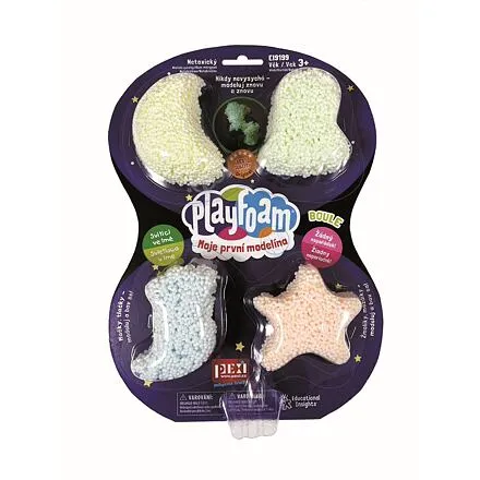 Pexi PlayFoam Boule 4pack-Svietiace