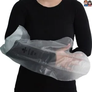 ORLIMAN Protetor de Gesso Impermeável para Braço Pediátrico - Curto Cobre Gessos Banho   Duche